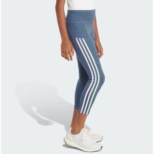 Adidas AEROREADY 3-Stripes Cellphone Pocket Leggings Girls L / 14
